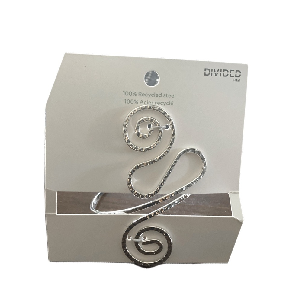 H&M Silver Spiral Bracelet